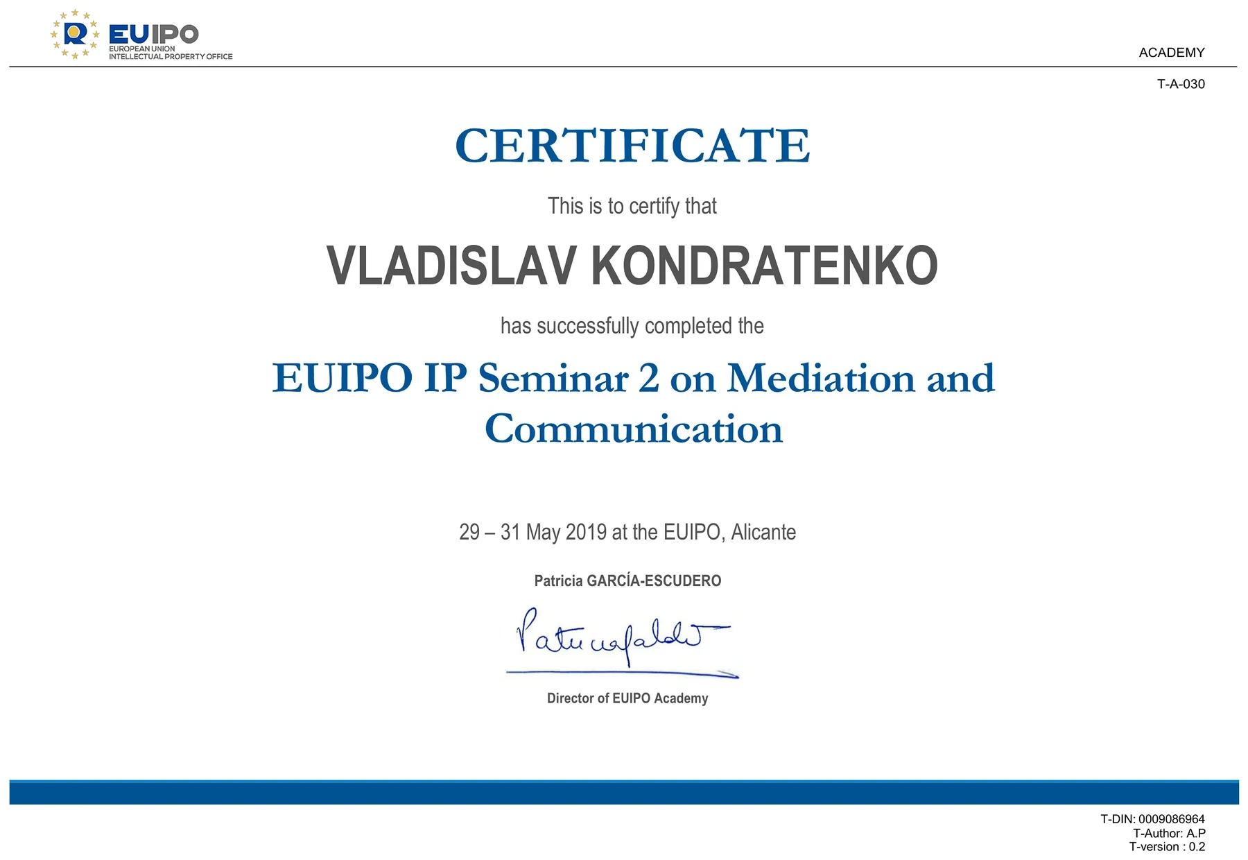 IP Seminar 2: Mediation & Communication
